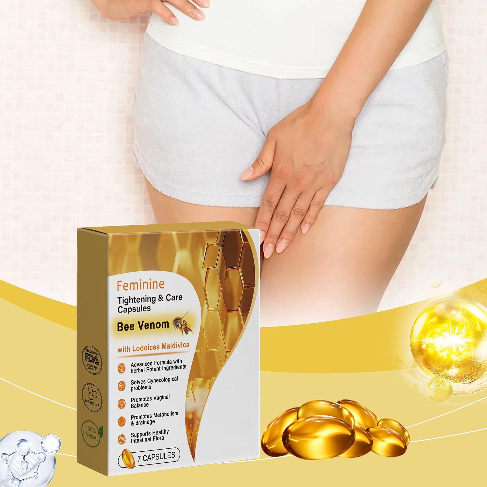 Health Wellness Product - ミツバチの健康サプリメントサプリメント、痩身引き締めカプセル