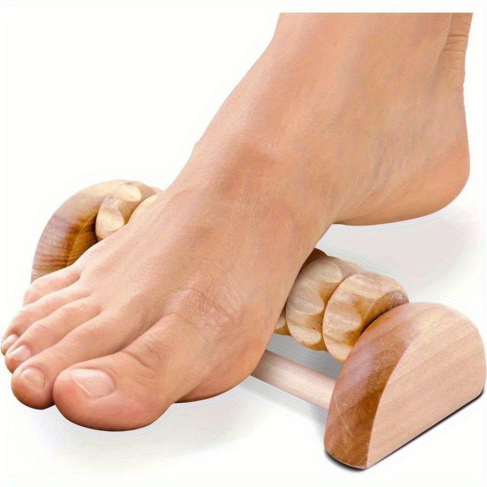 Reflexology Foot Roller - フットリフレクソロジーローラー、ハンドヘルドフットマッサージャー、手動フットマッサージ、リラクゼーション、ホームウェルネスアクセサリー、家庭用品
