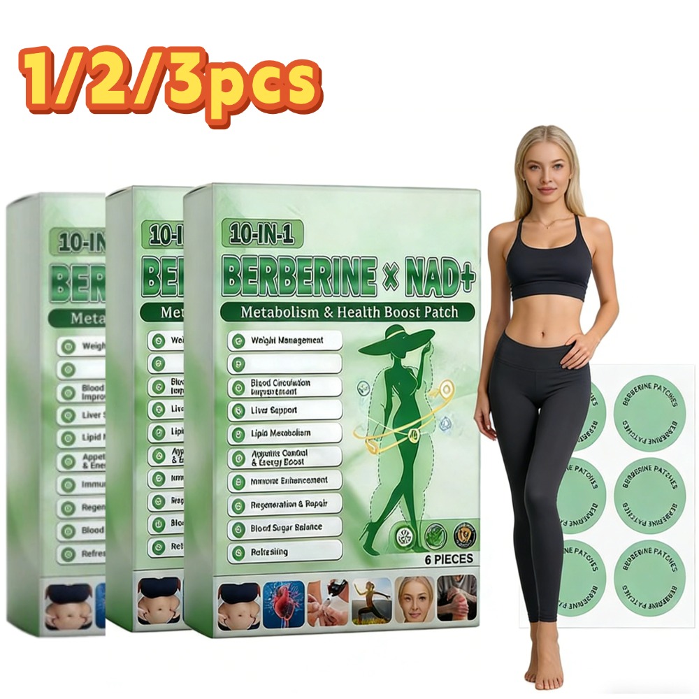 Xbody Health & Wellness Functional Integrative Medicine Office & Medical Spa Wayne - 10 in 1 ベルベリン×NAD+体重管理補助パッチ 簡単使用 ボディウェイトロスステッカー
