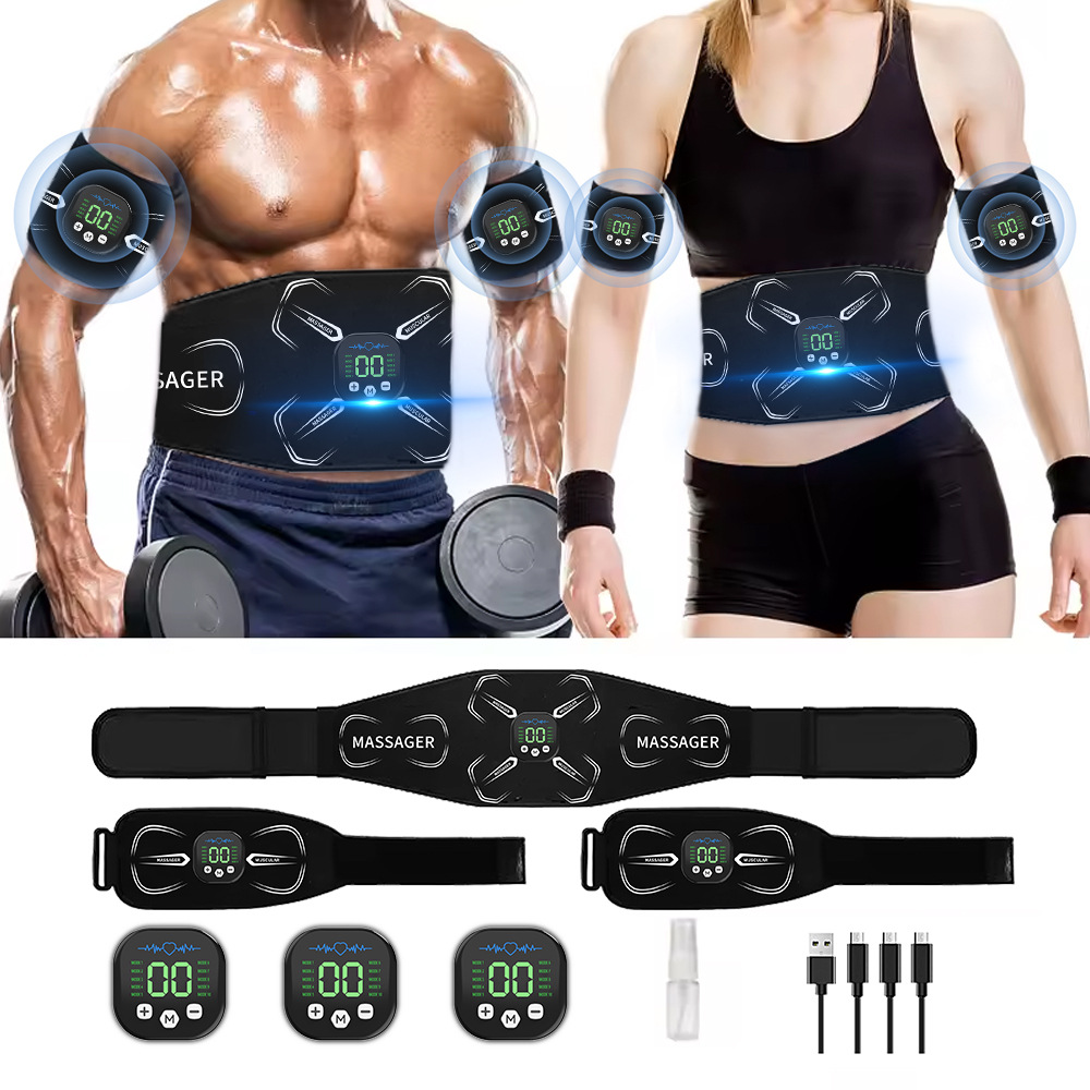 Ems Foot Massager - EMS 筋肉刺激装置腹部トレーナー腹筋トナー腕腹脚エクササイズワークアウト減量脂肪燃焼ホームジムフィットネス機器