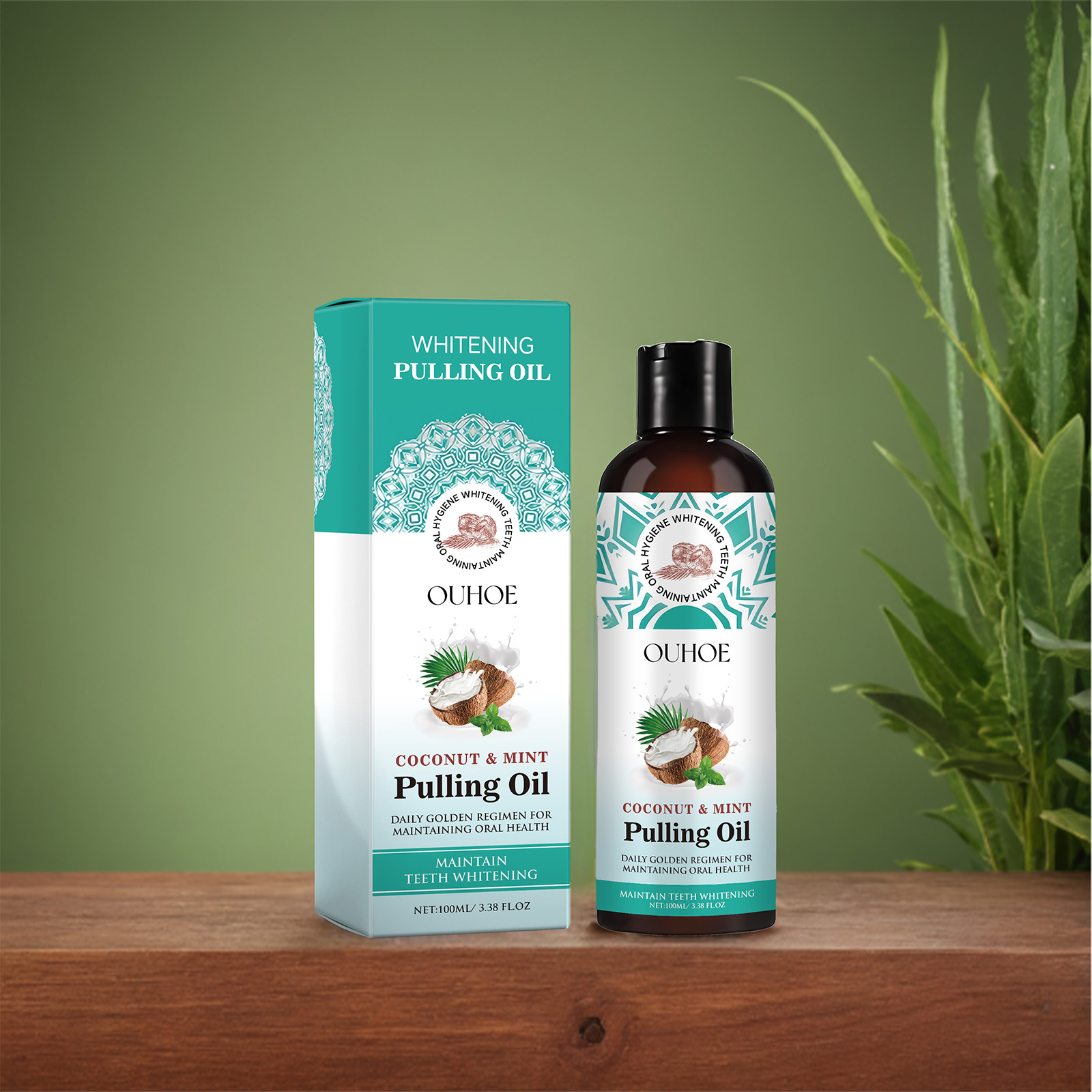 ココナッツオイルマウスウォッシュ（アルコールフリー）は、歯の - Health Wellness Product のレビューと価格