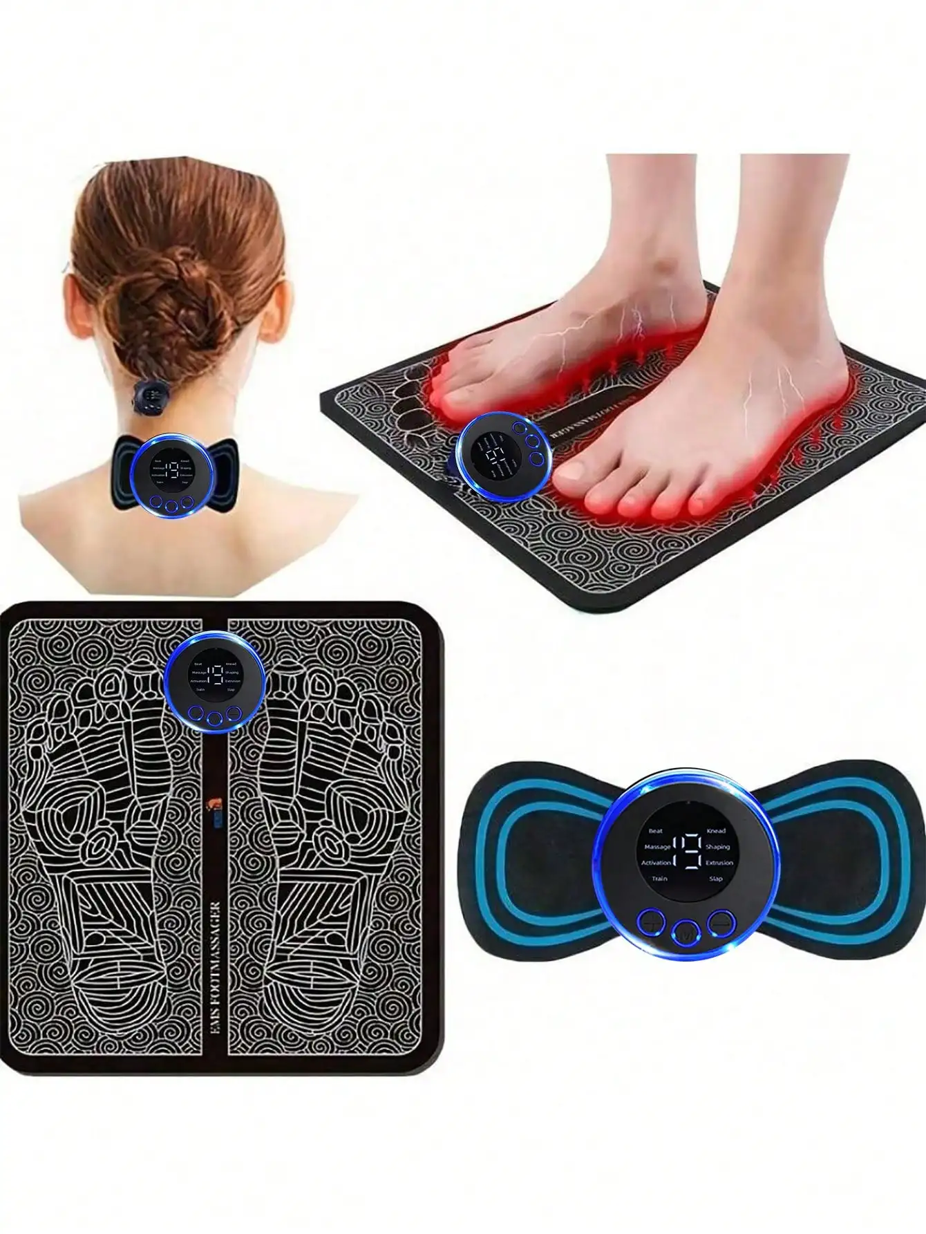 2026年型EMSマッサージキット、フットマッサージパッド、 - Ems Foot Massager のレビューと価格