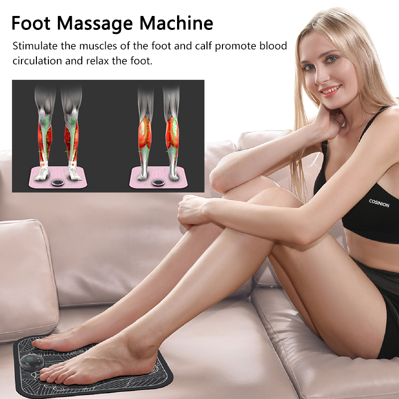 電気筋肉刺激装置,emsフットマッサージャー,フットマット, - Ems Foot Massager のレビューと価格