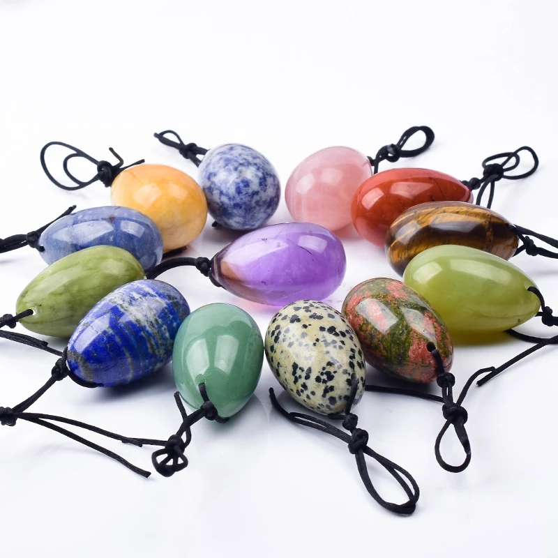 天然水晶玉マッサージ卵,30x20mm,女性用,ケゲルボール - Xbody Health & Wellness Functional Integrative Medicine Office & Medical Spa Wayne のレビューと価格