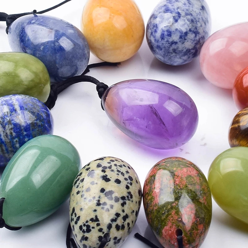 天然水晶玉マッサージ卵,30x20mm,女性用,ケゲルボール - Xbody Health & Wellness Functional Integrative Medicine Office & Medical Spa Wayne のレビューと価格