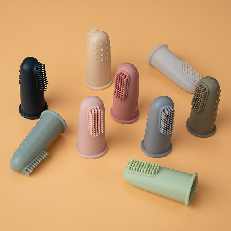 ベビーソフトフィンガー歯ブラシ BPA フリーシリコーン幼児 - Health Wellness Product のレビューと価格