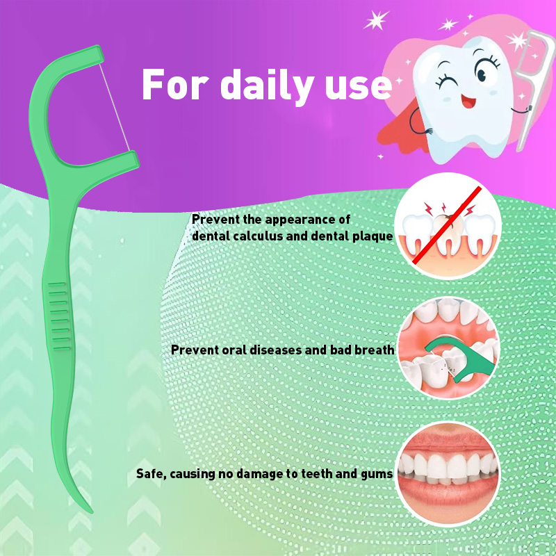 スムースミントフロススティック - 口腔衛生のための歯間のク - Health Wellness Product のレビューと価格