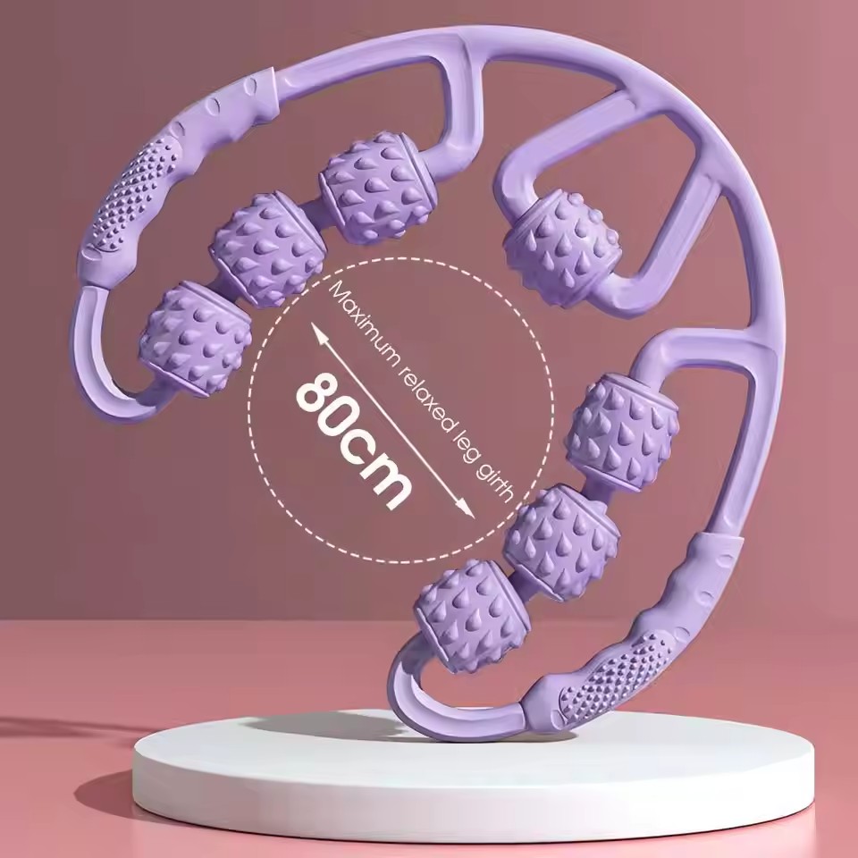 脚ふくらはぎローラーマッサージャーアンチセルライトマッサージ - Reflexology Foot Roller のレビューと価格