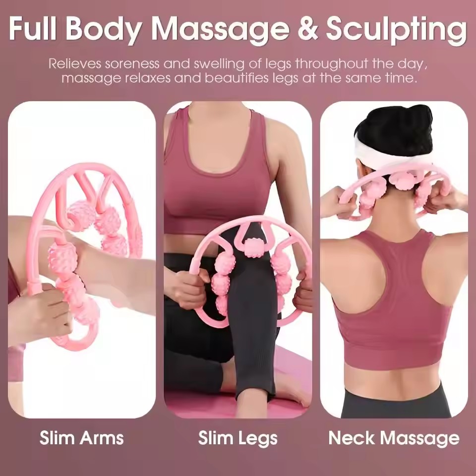 脚ふくらはぎローラーマッサージャーアンチセルライトマッサージ - Reflexology Foot Roller のレビューと価格