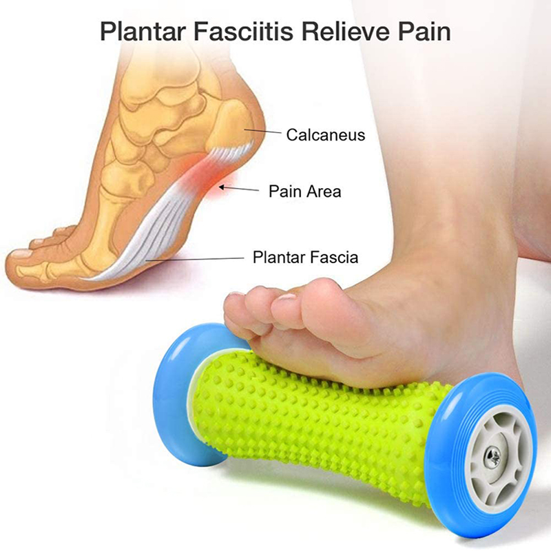 フットマッサージャーローラーマッサージ救済足底筋膜炎かかとア - Reflexology Foot Roller のレビューと価格