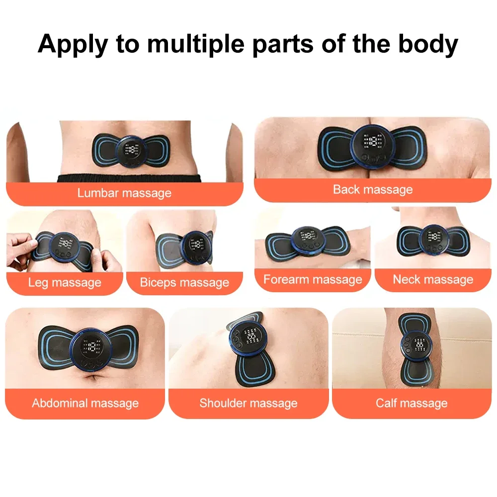 EMS ネックマッサージャーミニ頚椎筋肉痛緩和パッチマッサー - Ems Foot Massager のレビューと価格