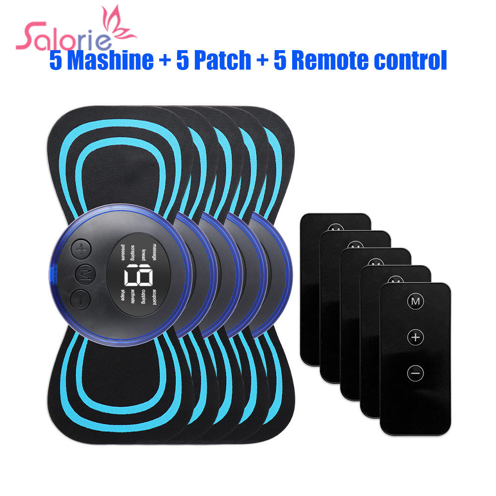 5 個セットネックバックマッサージステッカー EMS パルス - Ems Foot Massager のレビューと価格
