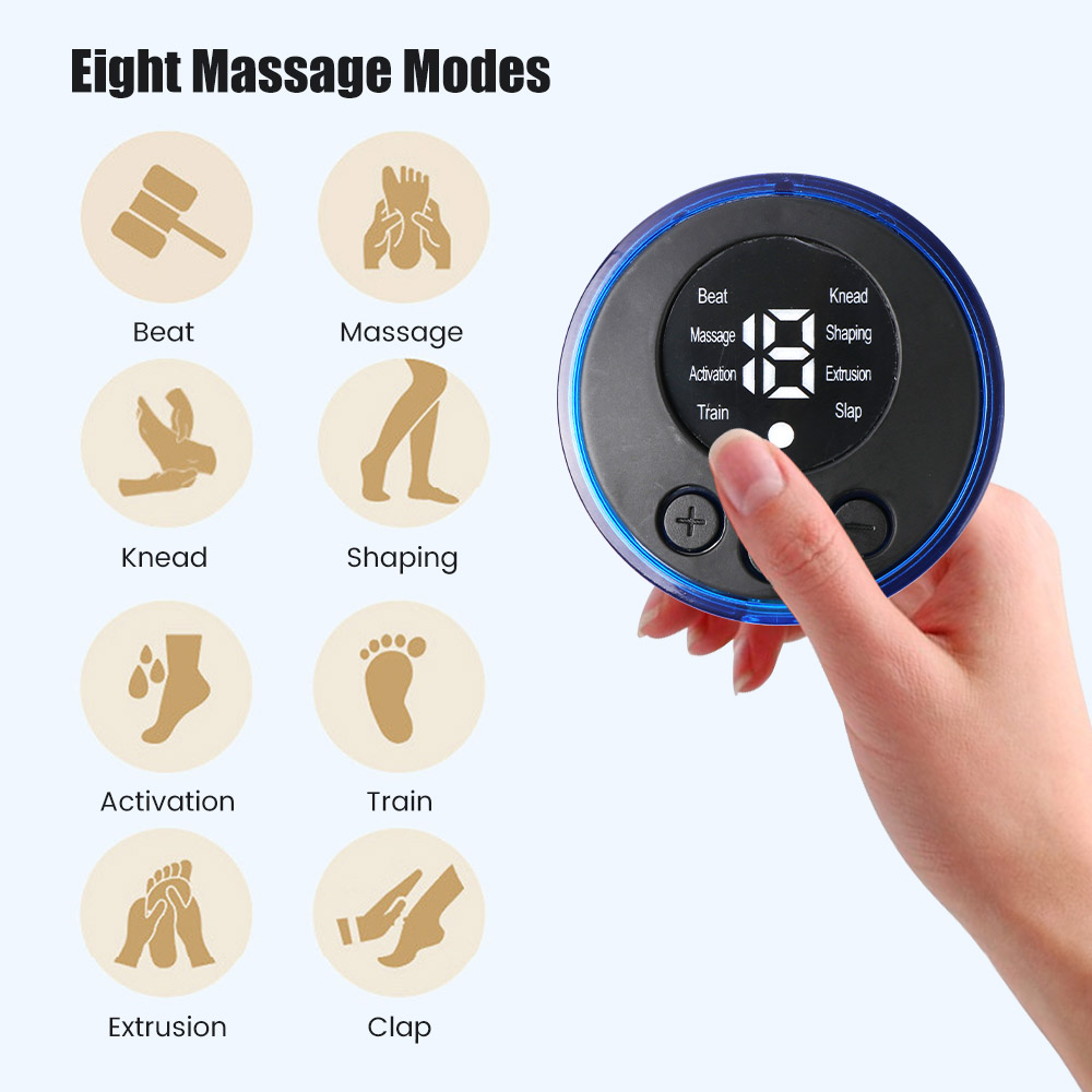 5 個セットネックバックマッサージステッカー EMS パルス - Ems Foot Massager のレビューと価格