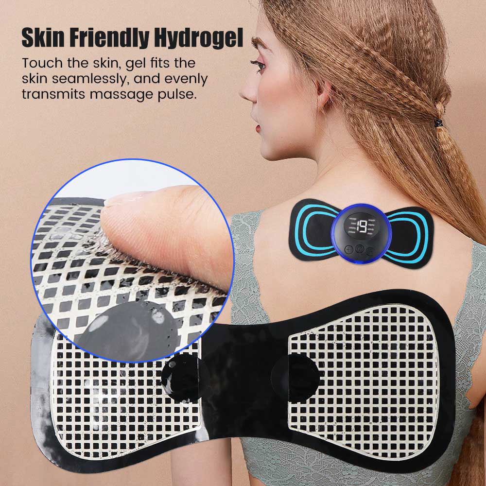 5 個セットネックバックマッサージステッカー EMS パルス - Ems Foot Massager のレビューと価格