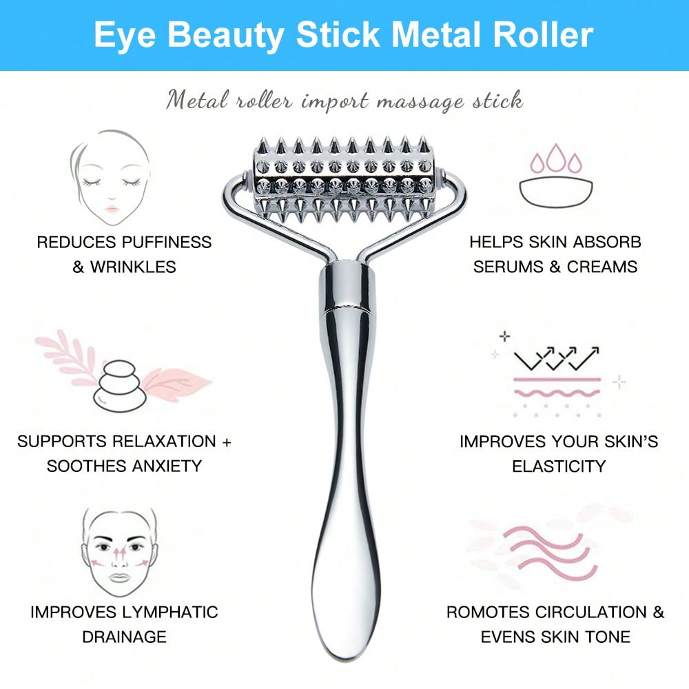 ステンレス製フェイシャルマッサージローラー,ディープマッサー - Reflexology Foot Roller のレビューと価格