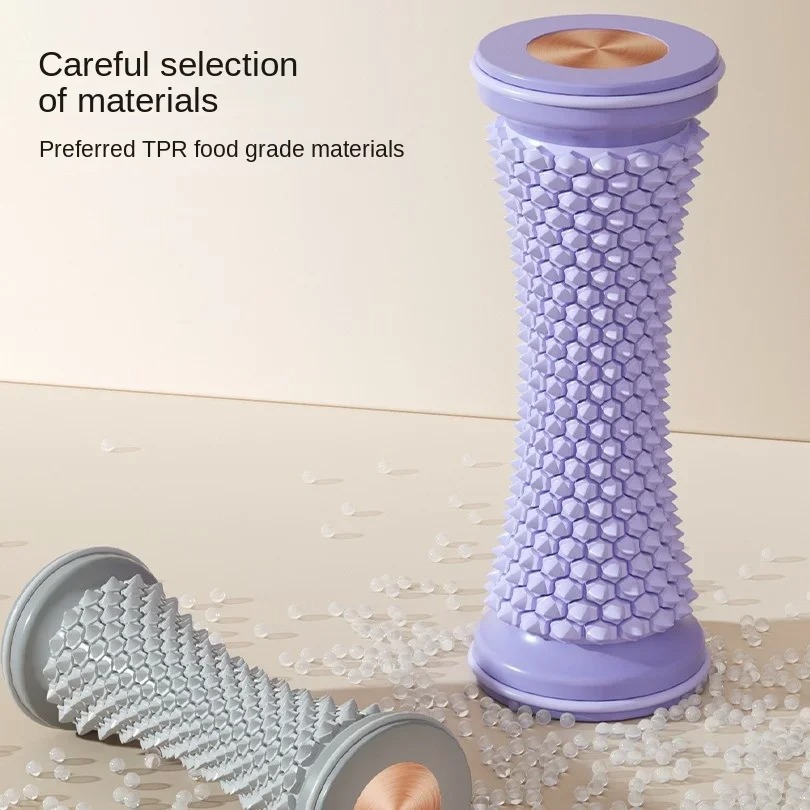 ミニフットマッサージャー マッサージローラー ヨガマッサージ - Reflexology Foot Roller のレビューと価格