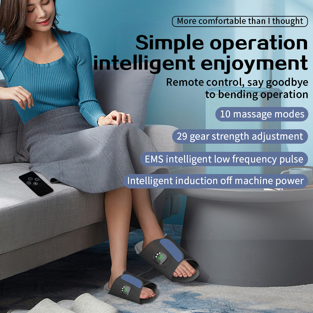 Ems パッド筋肉刺激マッサージ電気フットマッサージャー靴足 - Ems Foot Massager のレビューと価格