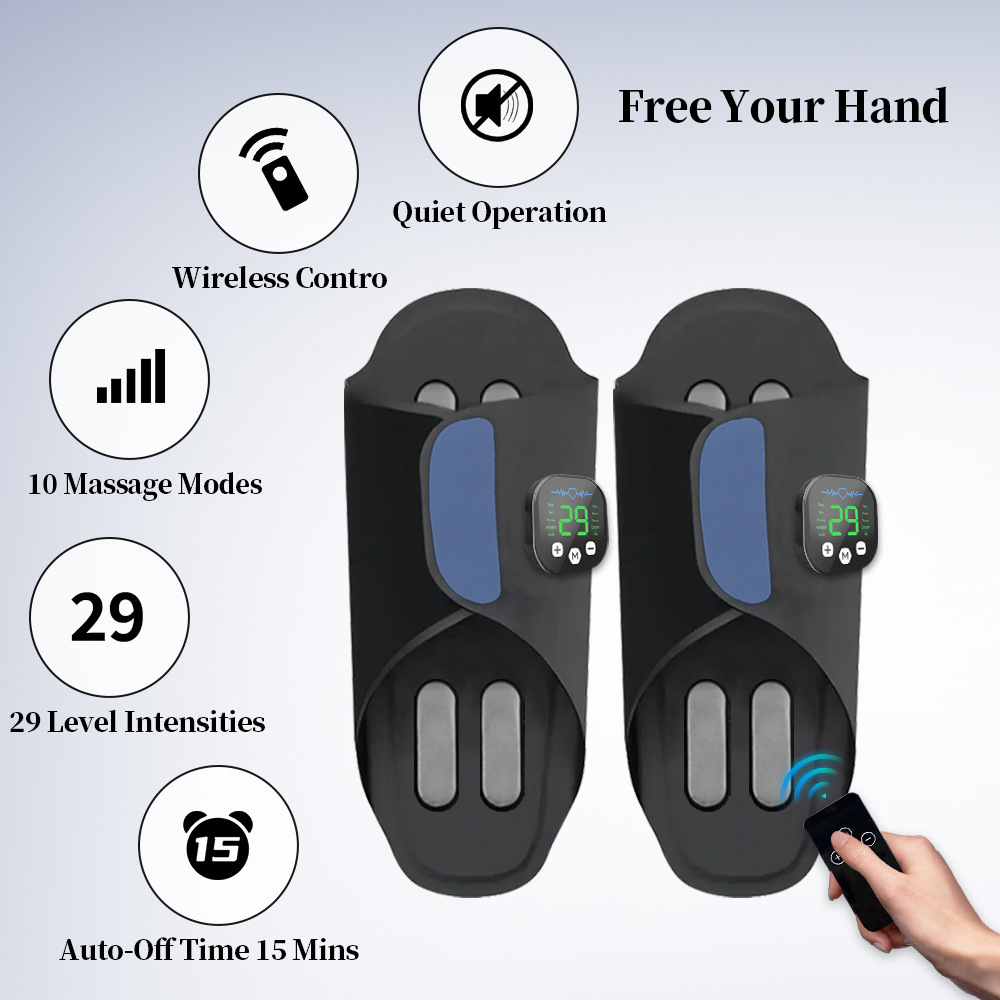 Ems パッド筋肉刺激マッサージ電気フットマッサージャー靴足 - Ems Foot Massager のレビューと価格