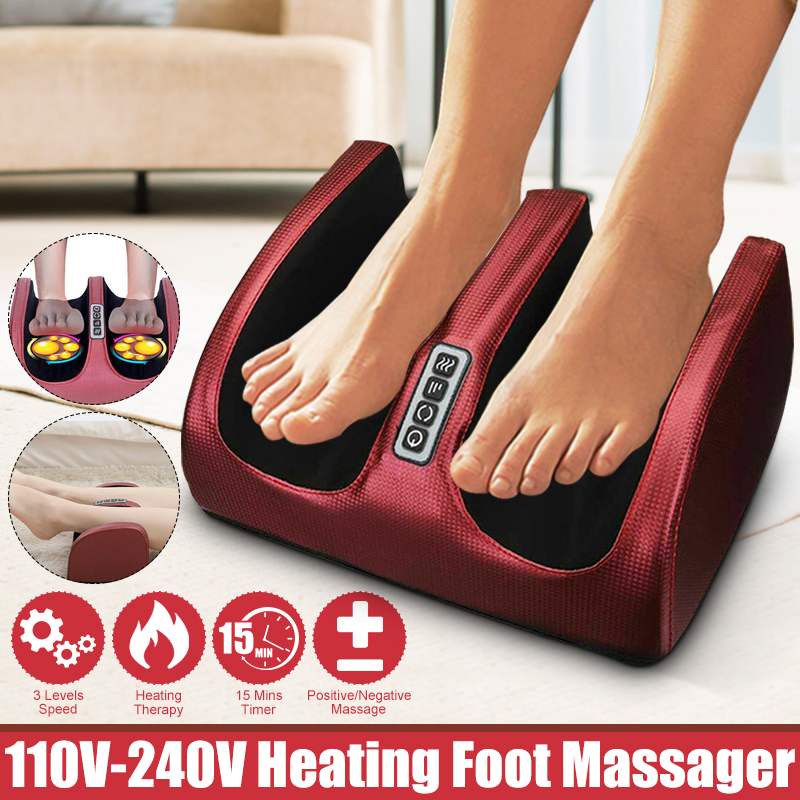 フットマッサージ機電気指圧フットマッサージャー加熱療法足脚マ - Reflexology Foot Roller のレビューと価格