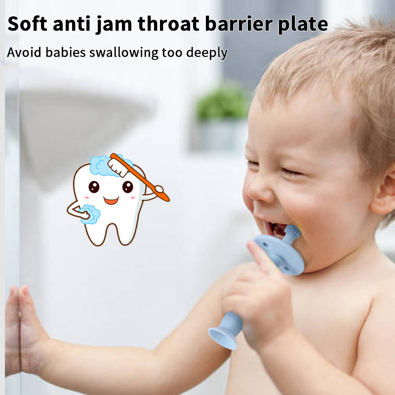 1 個ベビー指歯ブラシソフトシリコーン幼児歯歯クリーンブラシ - Health Wellness Product のレビューと価格
