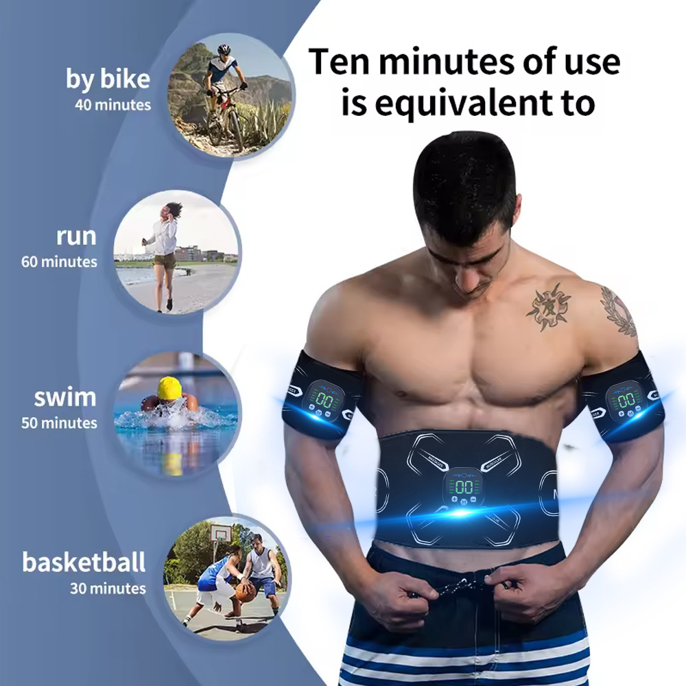 EMS 筋肉刺激装置腹部トレーナー腹筋トナー腕腹脚エクササイ - Ems Foot Massager のレビューと価格