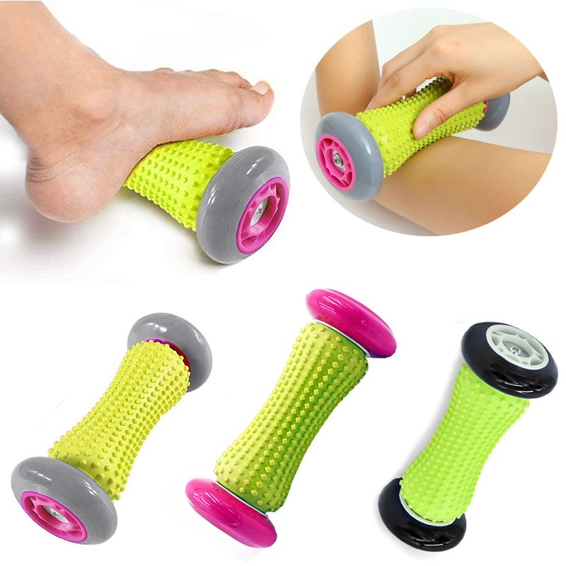 ポータブル手動フットローラーマッサージ器 背中 脚 手 腕  - Reflexology Foot Roller のレビューと価格