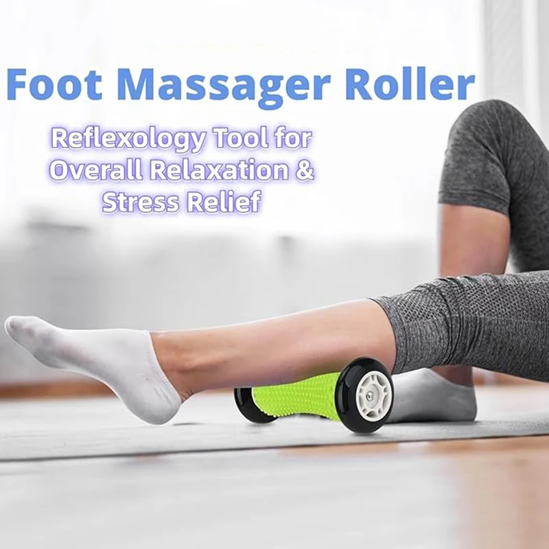 ポータブル手動フットローラーマッサージ器 背中 脚 手 腕  - Reflexology Foot Roller のレビューと価格