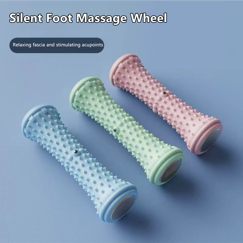 ポータブルフットマッサージローラー、深部組織マッサージ、足底 - Reflexology Foot Roller のレビューと価格