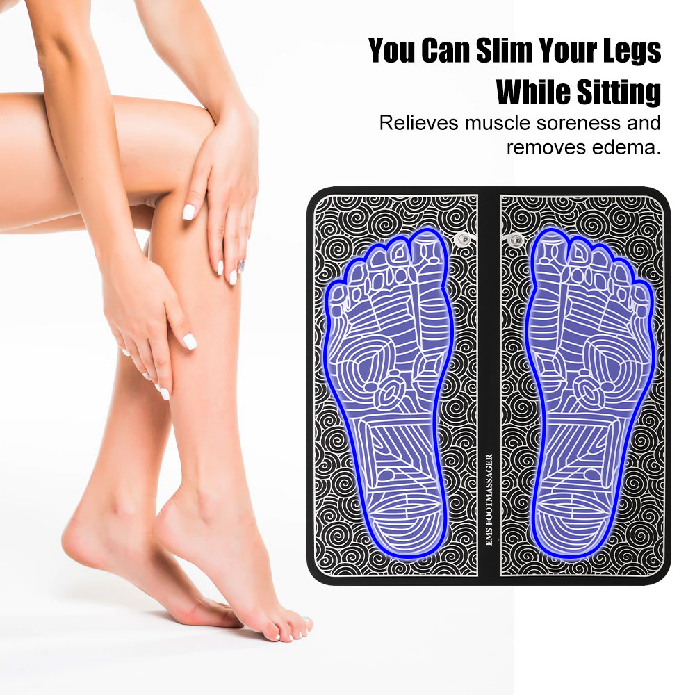 EMS フットマッサージパッド理学療法多方向電気マッサージ筋 - Ems Foot Massager のレビューと価格