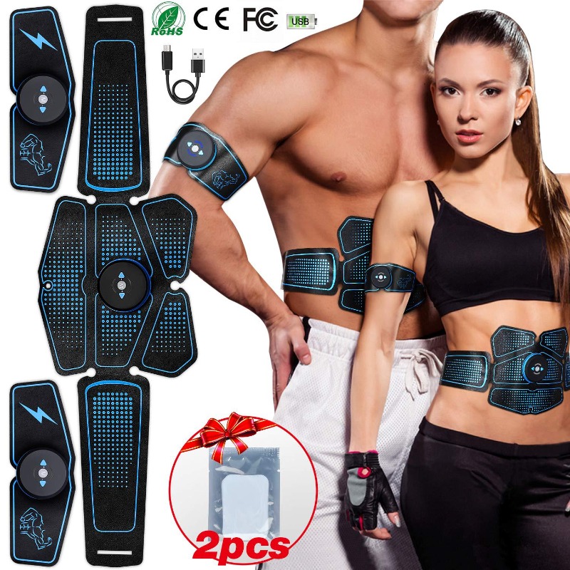 インテリジェントフィットネス腹筋パッチ EMSフィットネスマ - Ems Foot Massager のレビューと価格